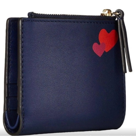 Tory Burch Like New Peace Leather Mini Wallet- Full Inclusion - Picture 3 of 8